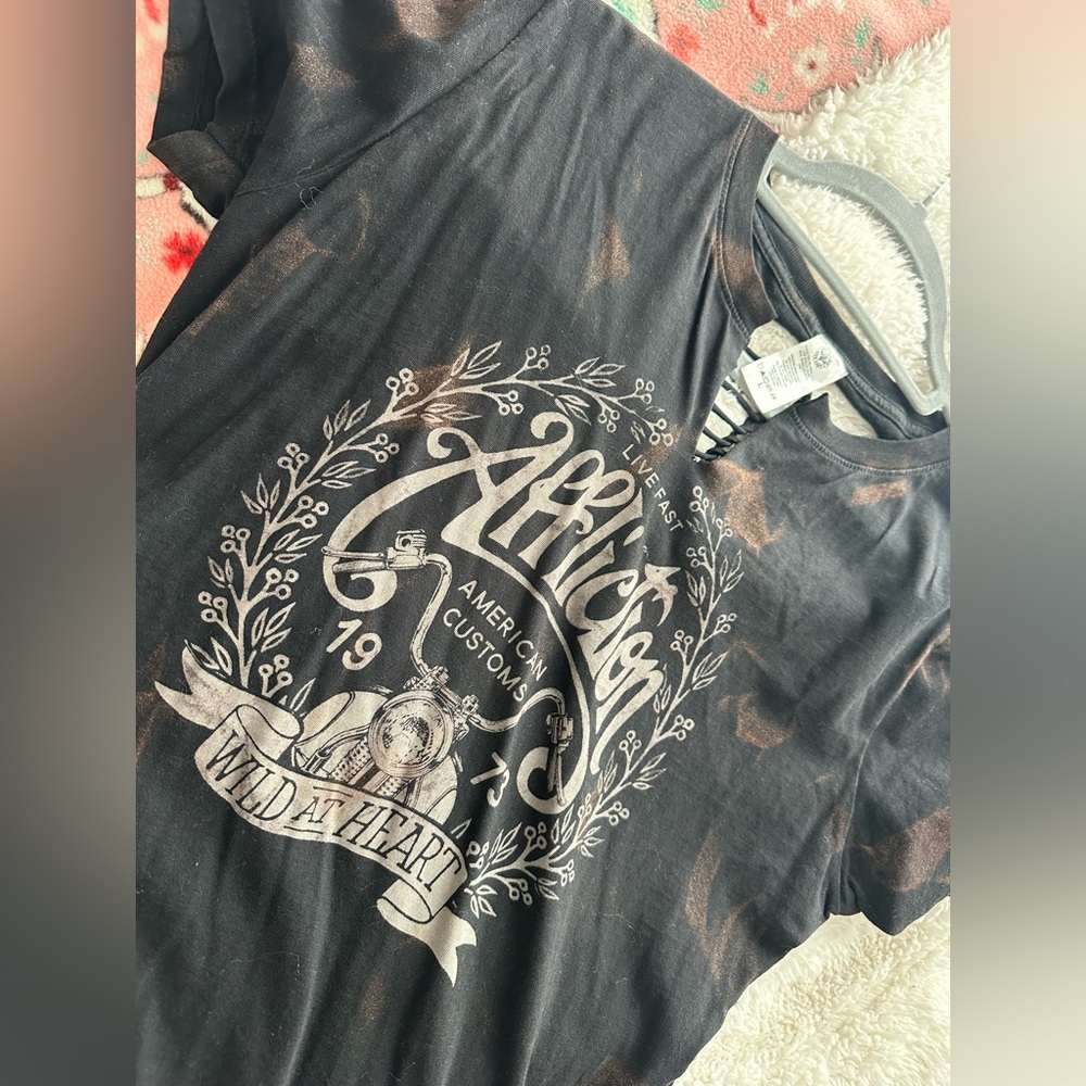 Black and Brown Women's Top